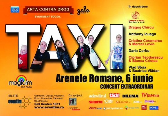 Concert Taxi, Dorian’s Art si Compania 7 la Arenele Romane