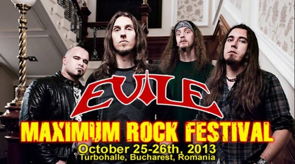Trupa Evile a fost confirmata pentru Maximum Rock Festival 2013