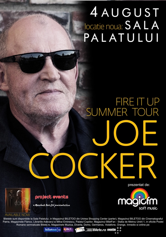 Cerintele lui Joe Cocker la concertul din Bucuresti