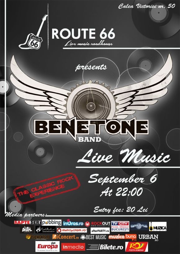 Concert BENETONE Band LIVE in Route 66