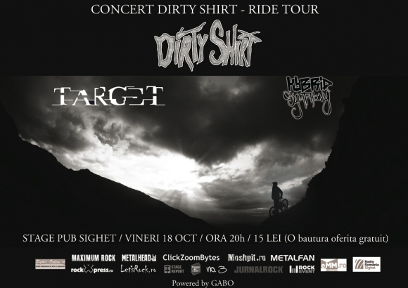 Concert Dirty Shirt, Target si Hybrid Symphony in Stage Pub din Sighetu Marmatiei