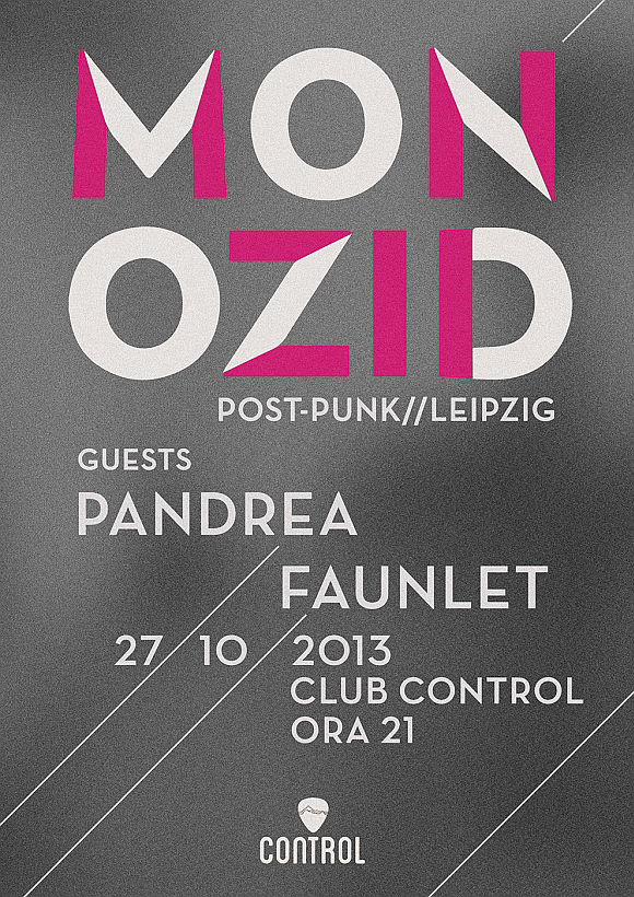 Concert Monozid, Faunlet si Pandrea in Club Control