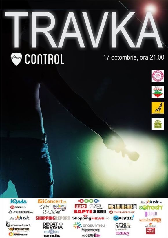 Concert Travka in Club Control din Bucuresti