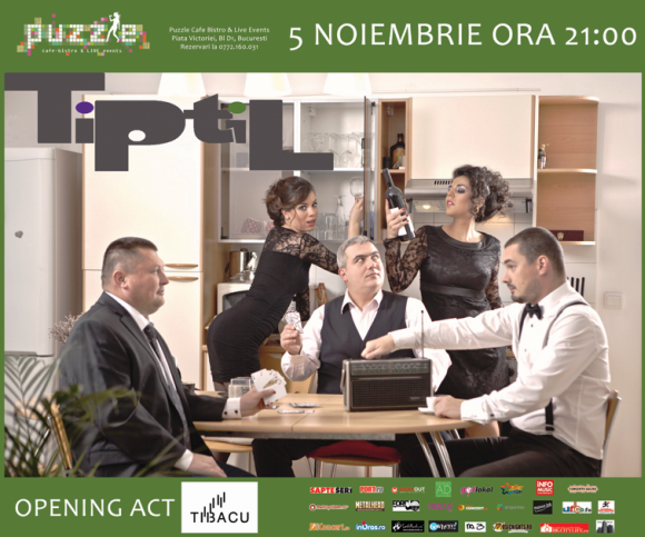 Ziua Internationala TiPtiL in Puzzle Club - primul concert in noua formula