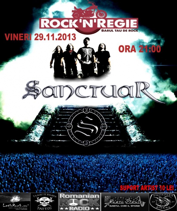 Concert Sanctuar in Rock'NRegie Bar