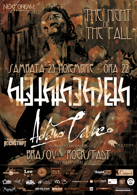 Hteththemeth si Adamo Caduco la The Night Of The Fall in Rockstadt