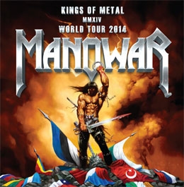 MANOWAR canta la Istanbul pe 24 mai, in cadrul turneului 'Kings Of Metal MMXIV”