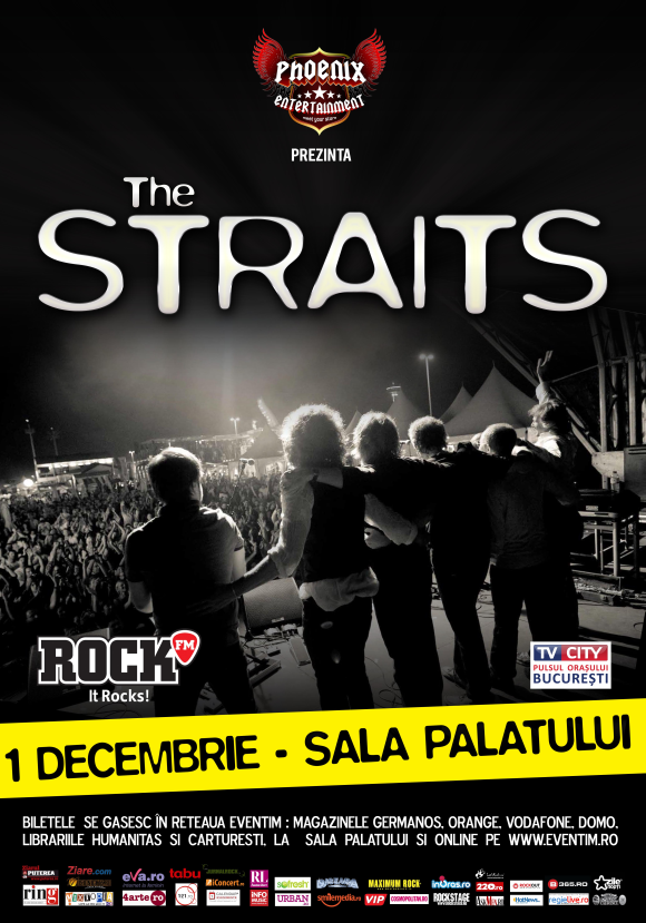 Program si reguli de acces la concertul The Straits din Bucuresti