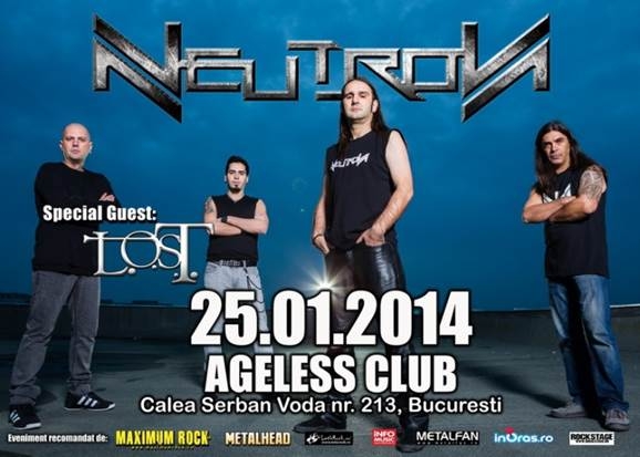 L.O.S.T. deschide concertul Neutron din Ageless Club