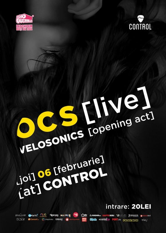 Concert OCS si Velosonics in Club Control