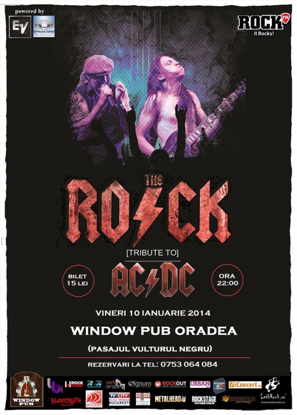 Concert The R.O.C.K.-Tribut AC/DC in Window Pub din Oradea