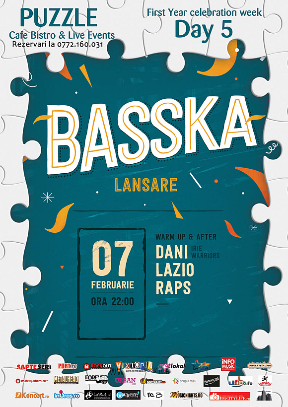 Lansare Basska in Club Puzzle din Bucuresti