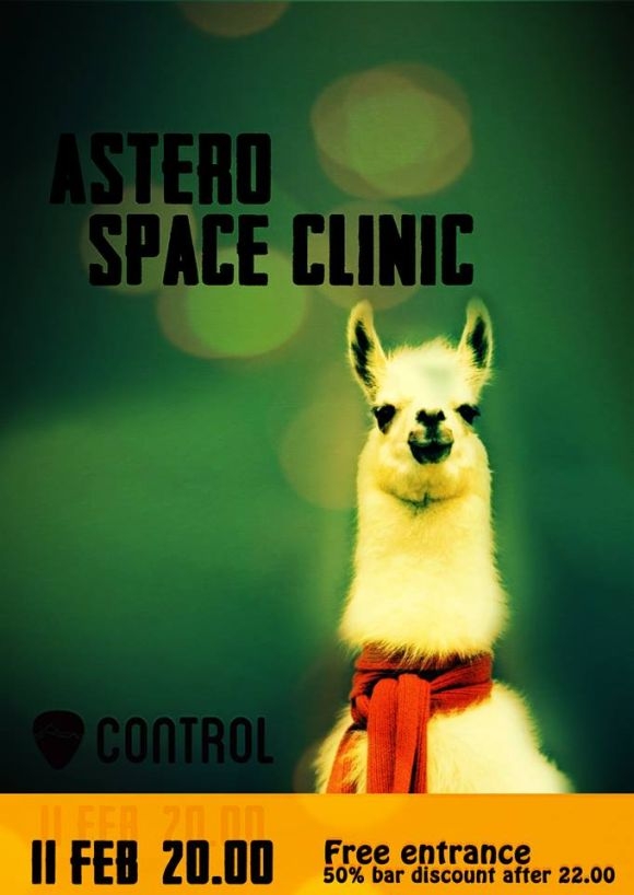 Concert Astero si Space Clinic in Club Control