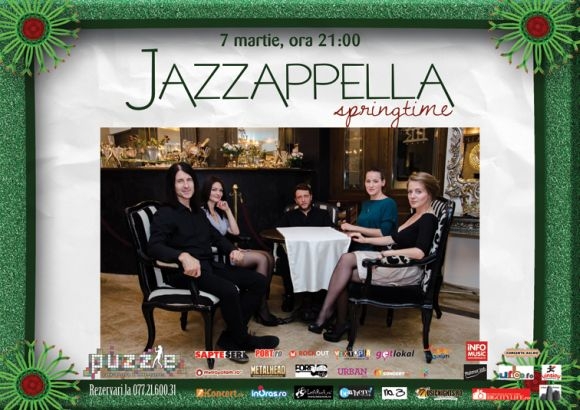 Concert Jazzappella in Club Puzzle din Bucuresti