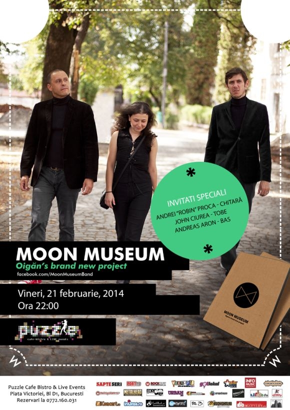 Concert Moon Museum in Club Puzzle din Bucuresti