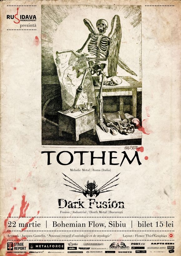 Concert Tothem si Dark Fusion in Bohemian Flow Art & Pub din Sibiu