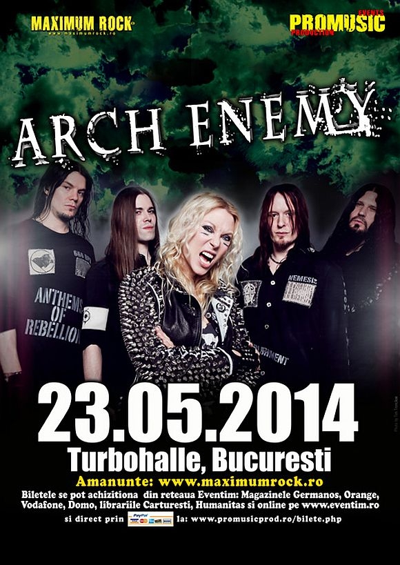 Detalii despre noul album Arch Enemy - War Eternal