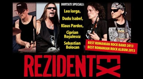 Invitatii speciali ai trupei Rezident Ex la 'Maximum Rock Awards 2013'