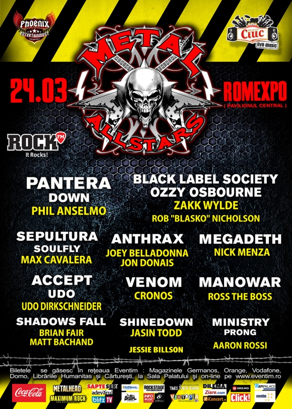 Kobra Paige se alatura blockbuster-ului Metal All Stars la Romexpo