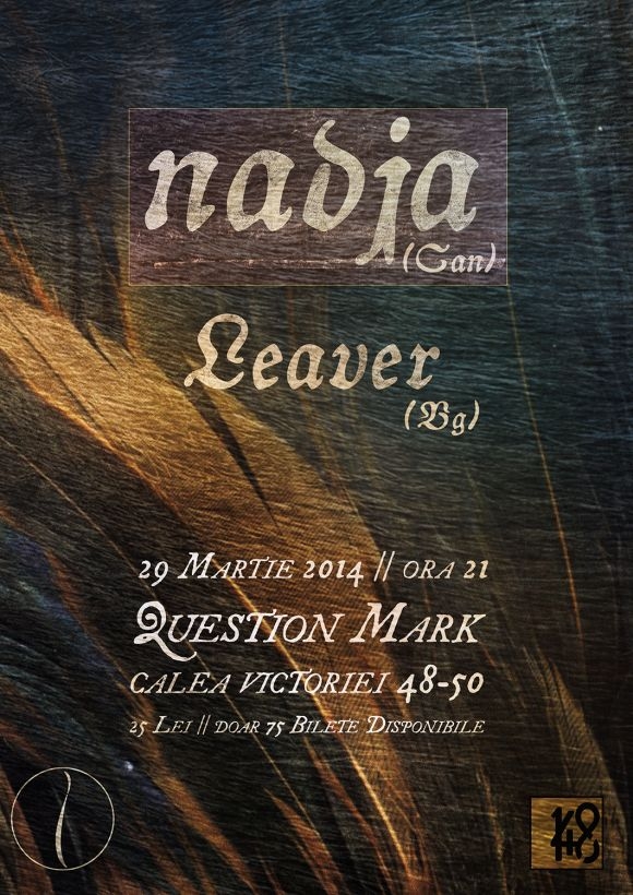 Concert Nadja si Leaver in Question Mark