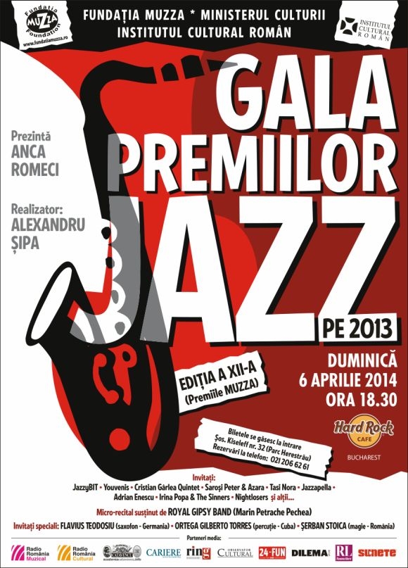 Gala Premiilor De Jazz - Premiile Muzza la Hard Rock Cafe