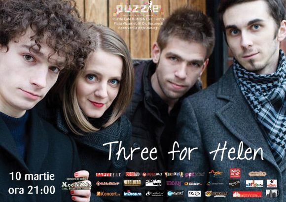 Three for Helen la MooNDay Jazz, Blues & More in Club Puzzle