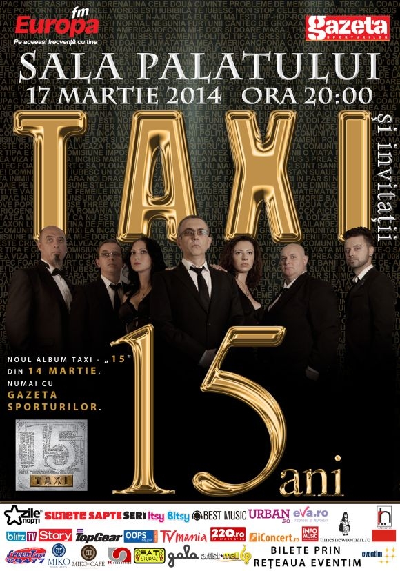Victor Rebengiuc este invitat special in spectacolul „Taxi – 15 ani” la Sala Palatului
