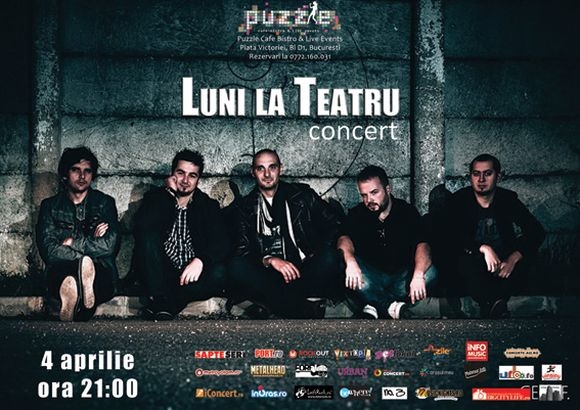 Concert Trupa “Luni la Teatru” in Club Puzzle