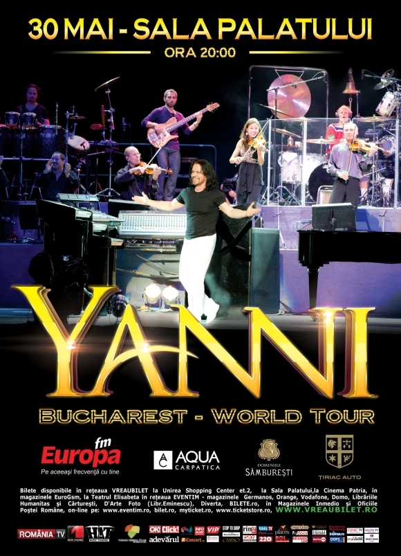 Cele mai spectaculoase momente muzicale din show-urile Yanni