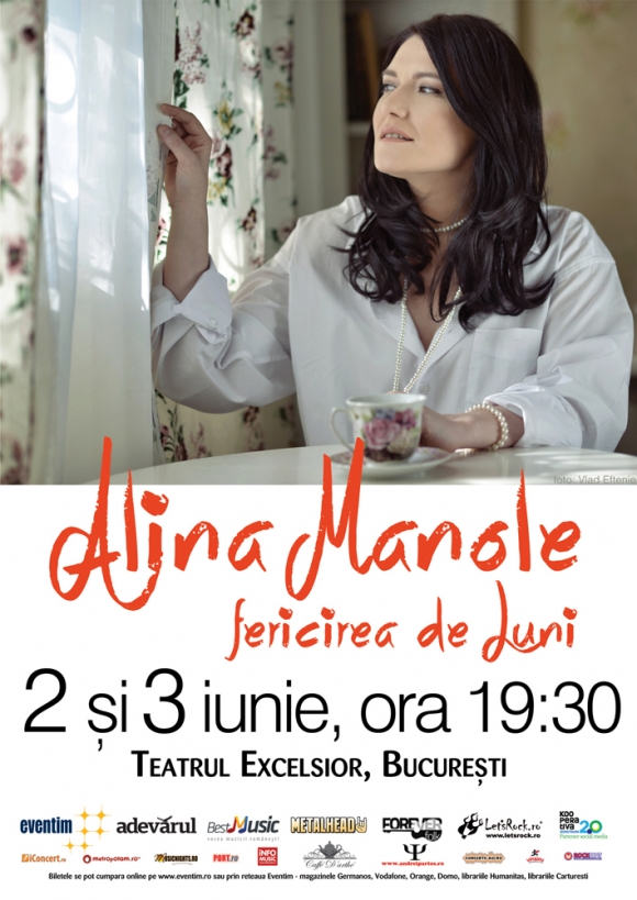 Alina Manole lanseaza albumul Fericirea de Luni in doua seri consecutive