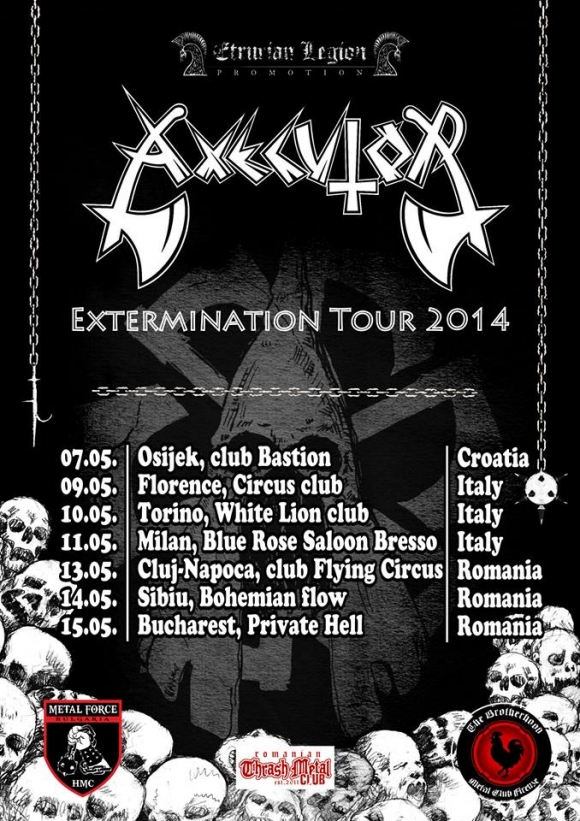 Axecutor – Aggressive Extermination Tour