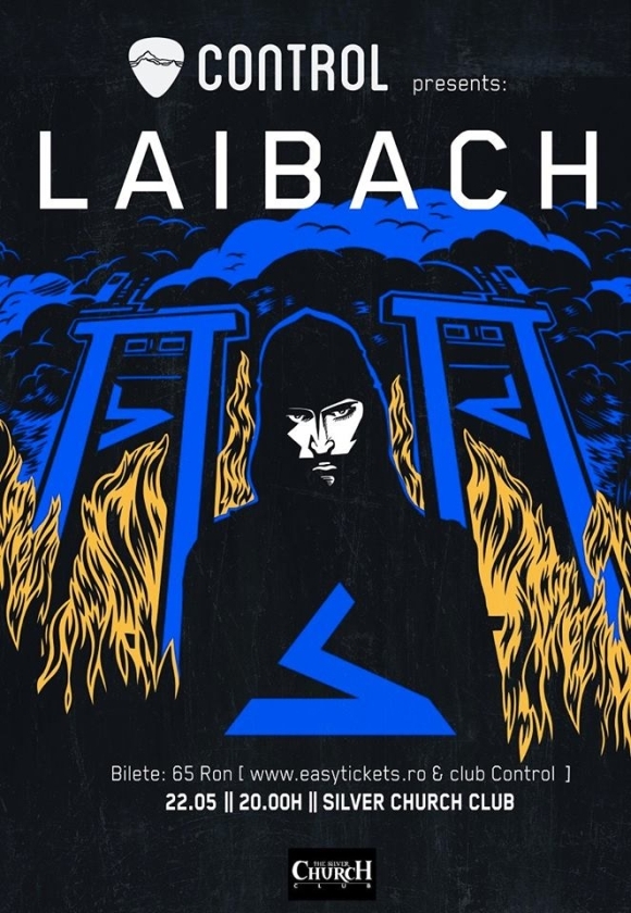 Concert Laibach in The Silver Church Club din Bucuresti