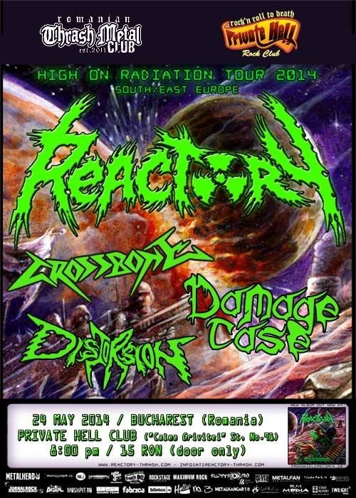 Concert Reactory, Crossbone, Damage Case si Distortion in Private Hell