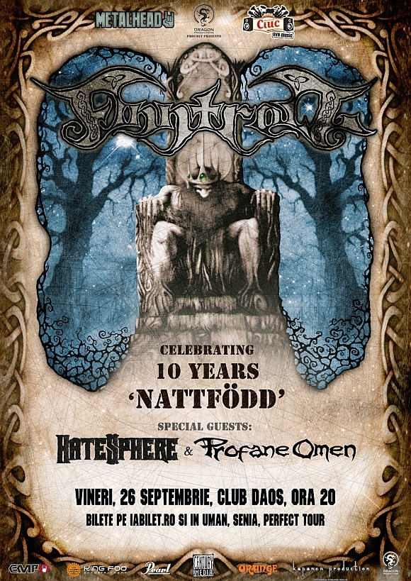 Concert Finntroll, HateSphere si Profane Omen in Club Daos din Timisoara
