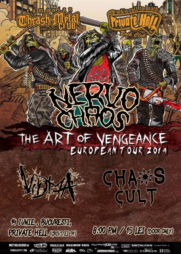 Concert Nervochaos, Vidma si Chaos Cult in Private Hell