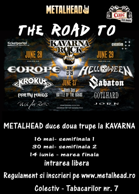 Finala The Road To Kavarna Rock in Club Fabrica