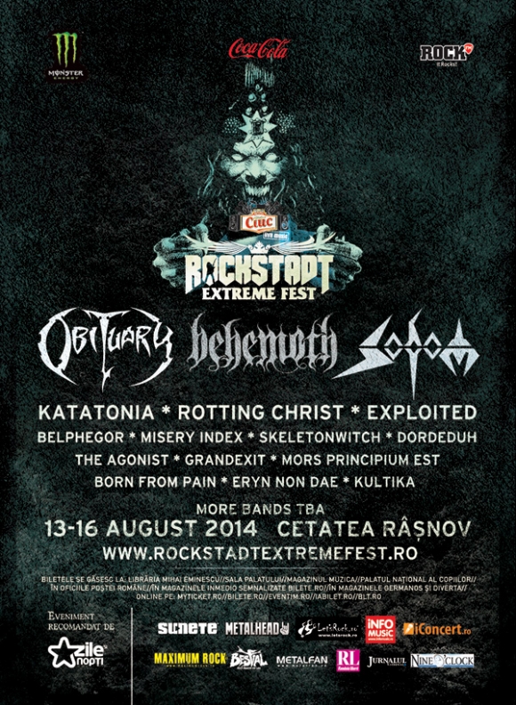 Se pun in vanzare inca 50 de bilete VIP Backstage pentru Rockstadt Extreme Fest 2014
