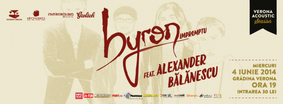 byron Impromptu feat. Alexander Balanescu la Gradina Verona din Bucuresti