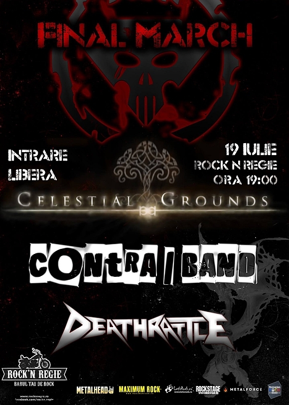 Concert Celestial Grounds, Contra | Band si Deathrattle in Rock'n Regie