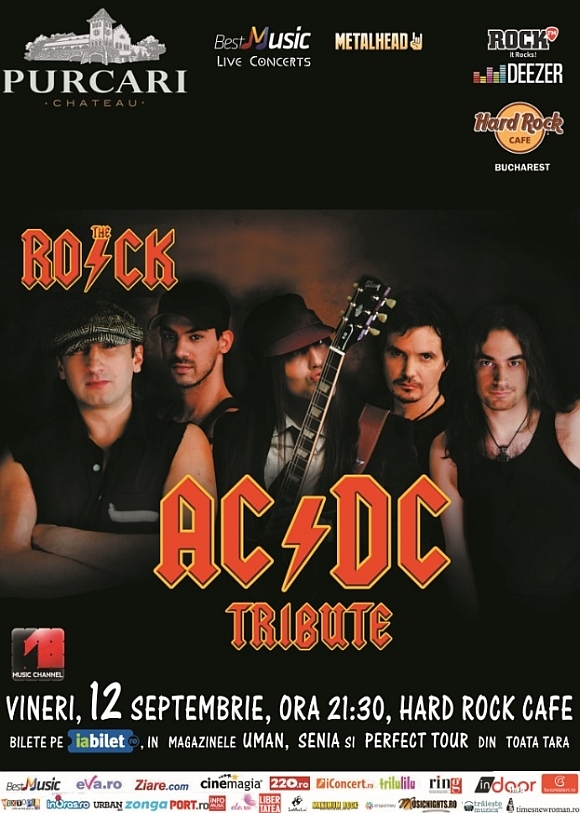 Concert The R.O.C.K la Hard Rock Cafe, 12 septembrie 2014