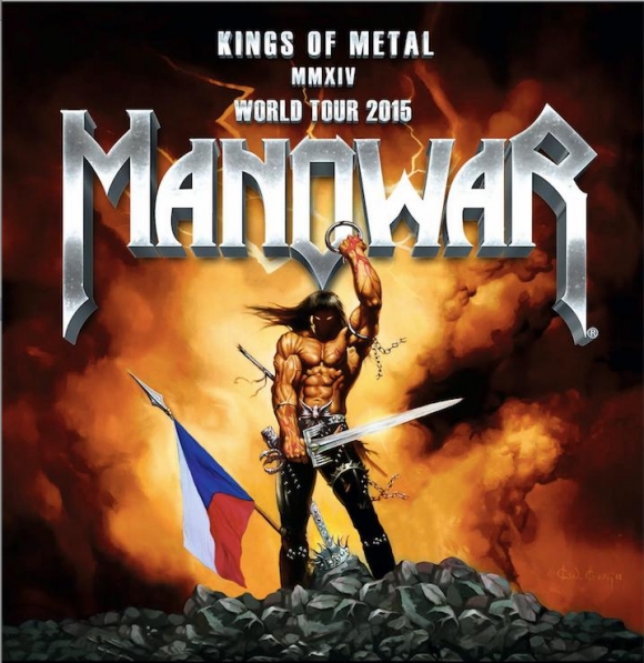 Manowar concerteaza in Ostrava, Cehia in cadrul turneului aniversar “Kings Of Metal MMXIV”