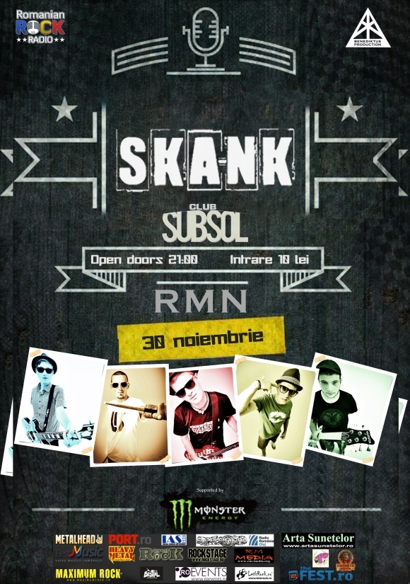 Concert SKA-NK si RMN in Subsol Club din Brasov