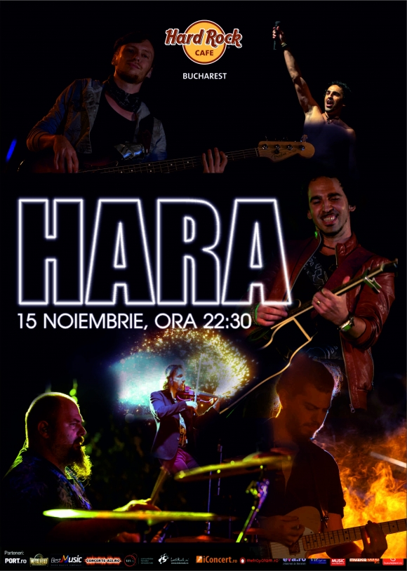 Hara concerteaza la Hard Rock Cafe