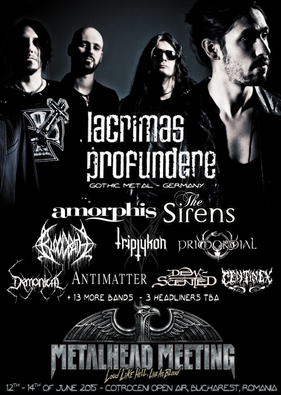 Lacrimas Profundere va concerta la a patra editie a festivalului Metalhead Meeting