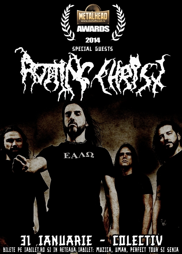 Rotting Christ sunt invitati speciali la Metalhead Awards 2014