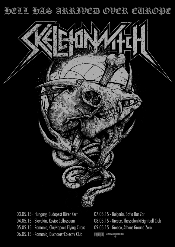 Skeletonwitch revin in Romania la Cluj Napoca si Bucuresti