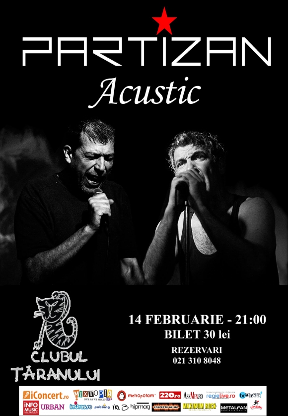 Concert acustic Partizan la Clubul Taranului