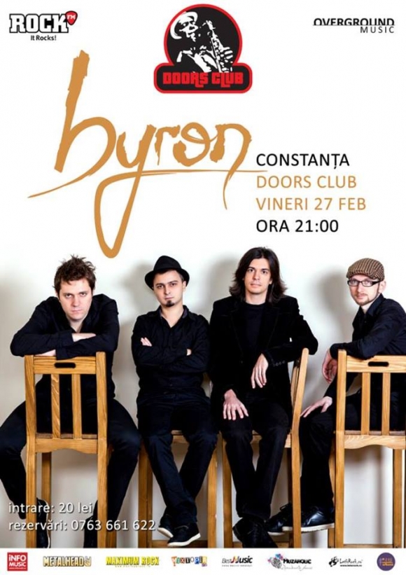 Concert byron in Doors Club din Constanta