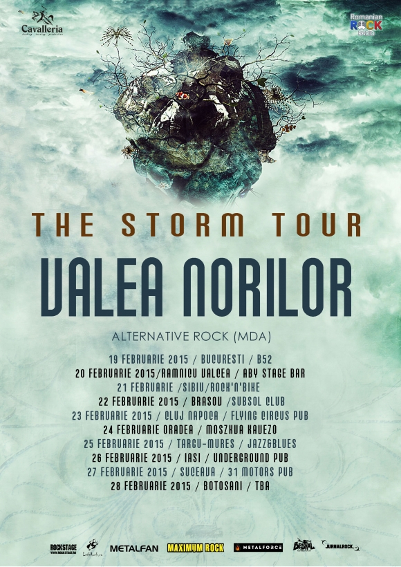 Date confirmate pentru Storm Tour 2015 - Valea Norilor