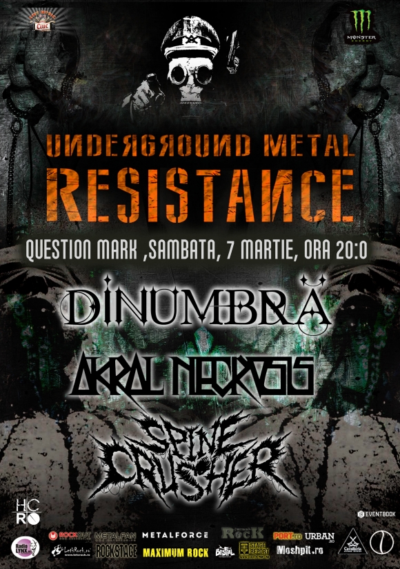 Extreme Night in cadrul Underground Metal Resistance Fest IV in Question Mark